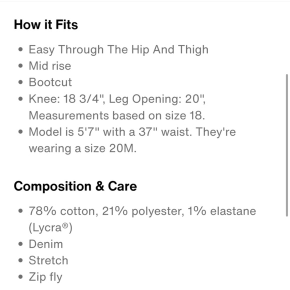 NWT Levi's Classic Bootcut Stellar Stretch Dark Wash - size 12 short (W31 L30) - Picture 13 of 13